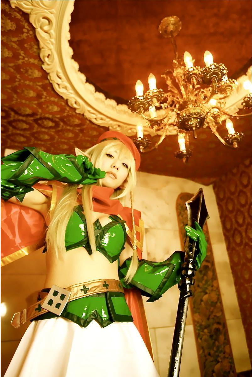 [Cosplay]  Queens Blade  Echidna & Alleyne Vs Tentacles SP2